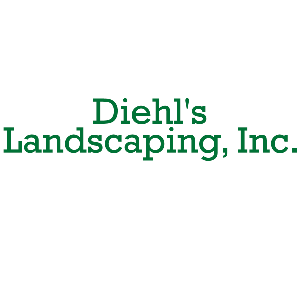Diehl's Landscaping, Inc.-Crown Point IN - Logo