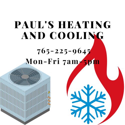 Paul's Heating & Cooling-Crawfordsville IN - Logo