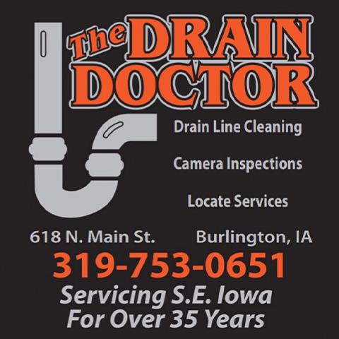 The Drain Doctor-Burlington IA - Logo