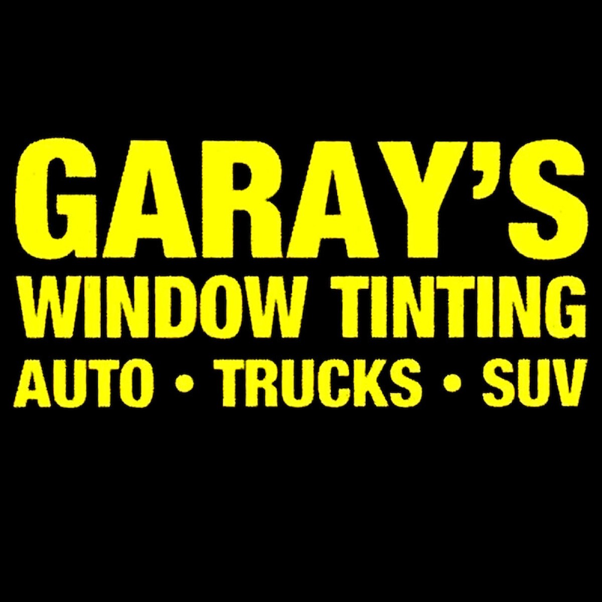 Garay's Window Tinting-Des Plaines IL - Logo