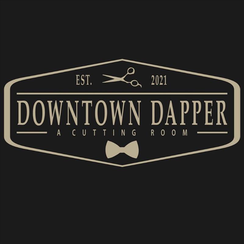 Downtown Dapper A Cutting Room-Muscatine IA - Logo