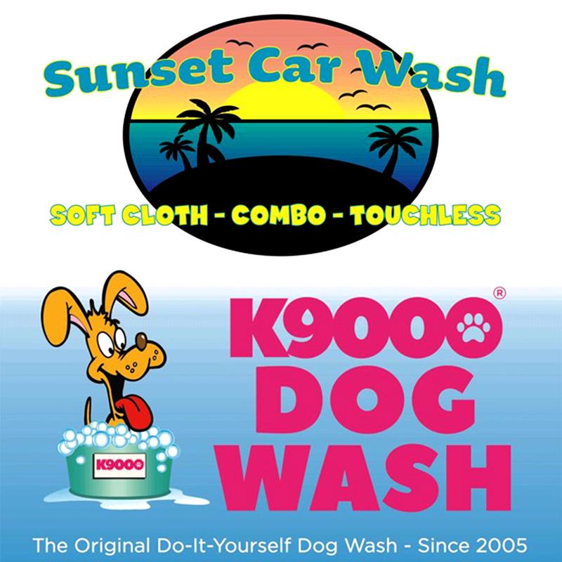Sunset Car Wash & K9000 Dog Wash-Union City TN - Logo