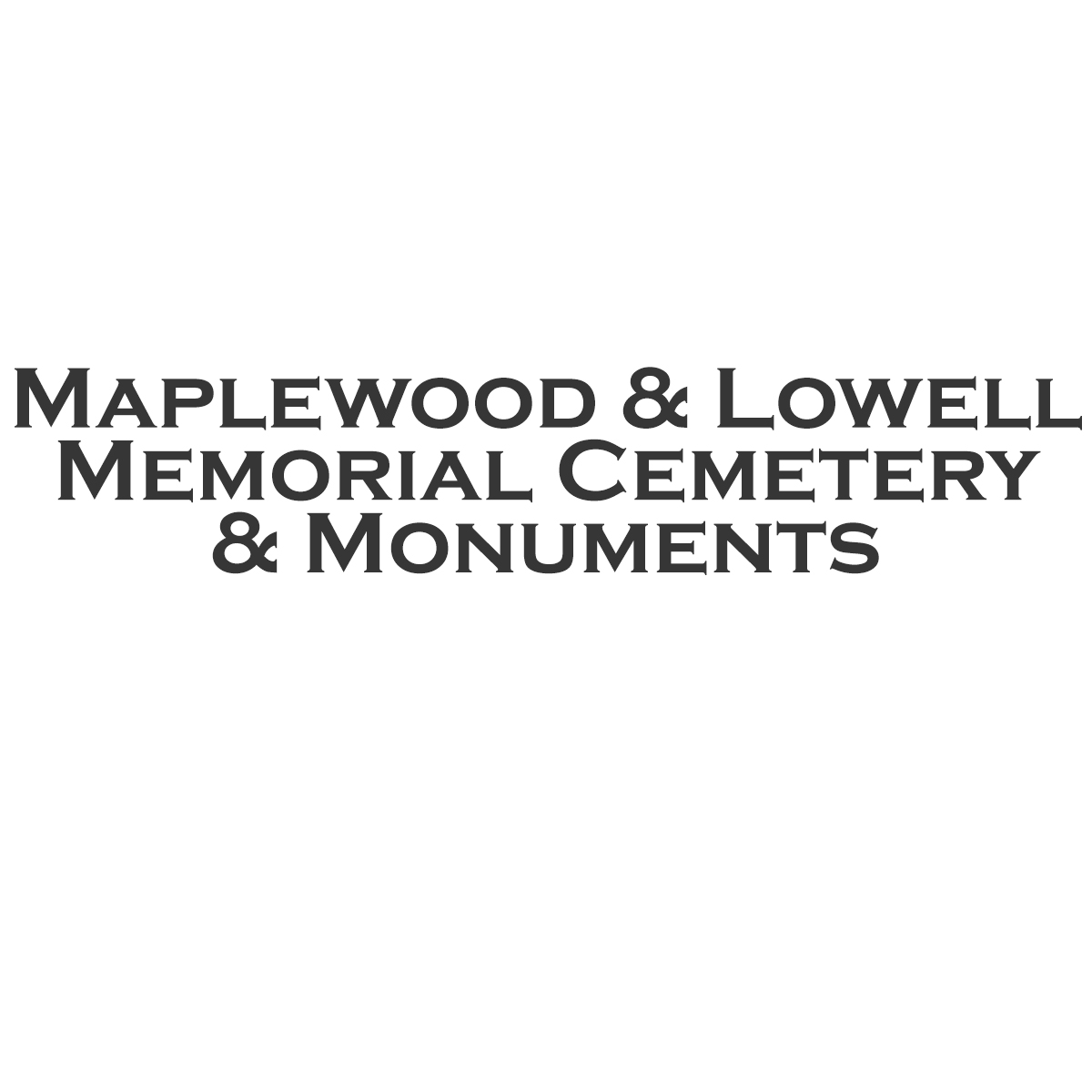 Maplewood Memorial Cemetery & Monuments-Crown Point IN - Logo