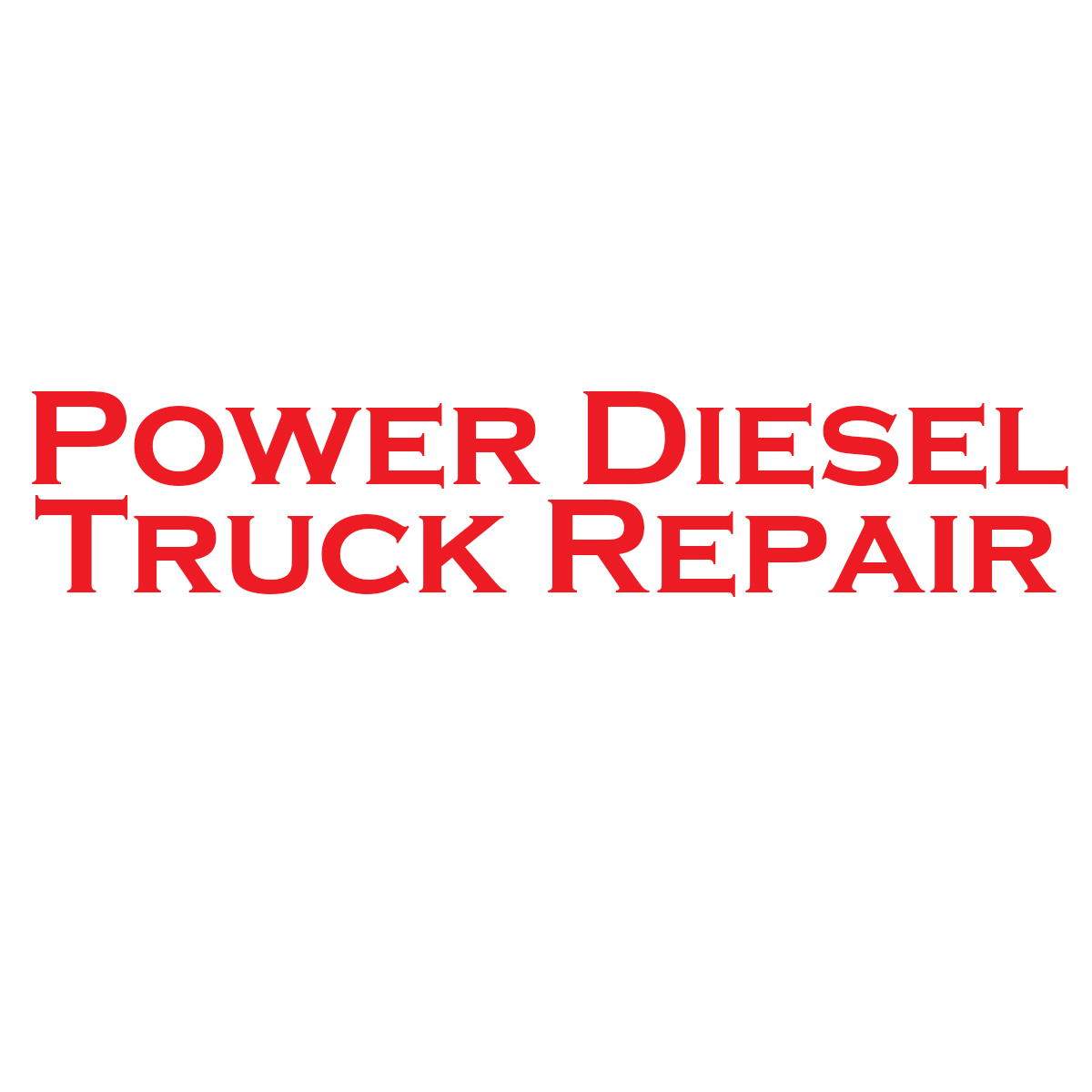 Power Diesel Truck Repair-Aurora IL - Logo