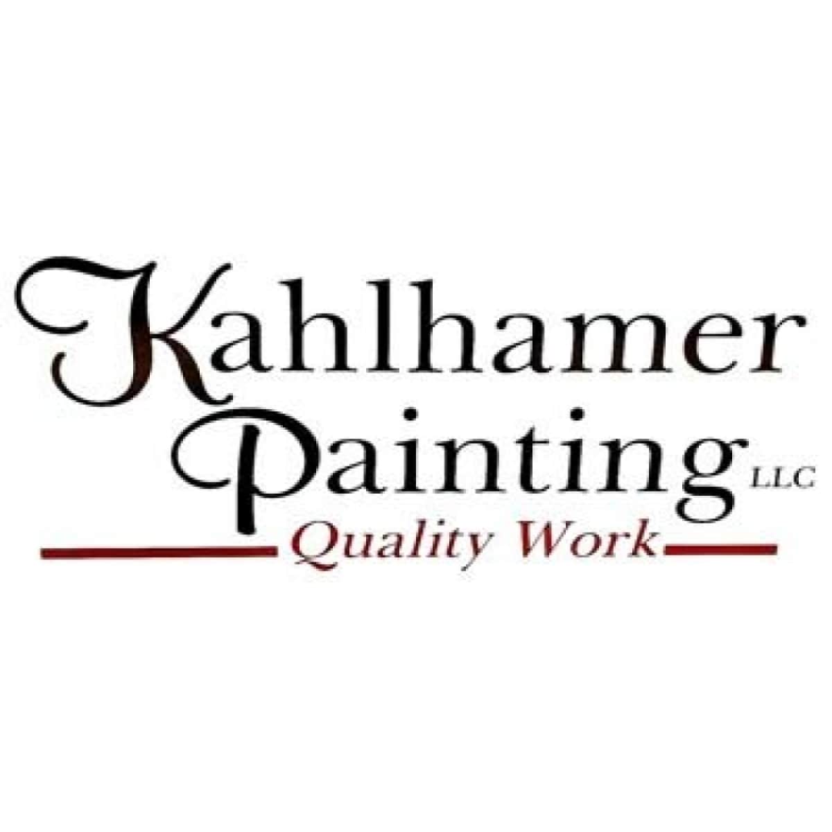 Kahlhamer Painting, L.L.C.-Fond du Lac WI - Logo