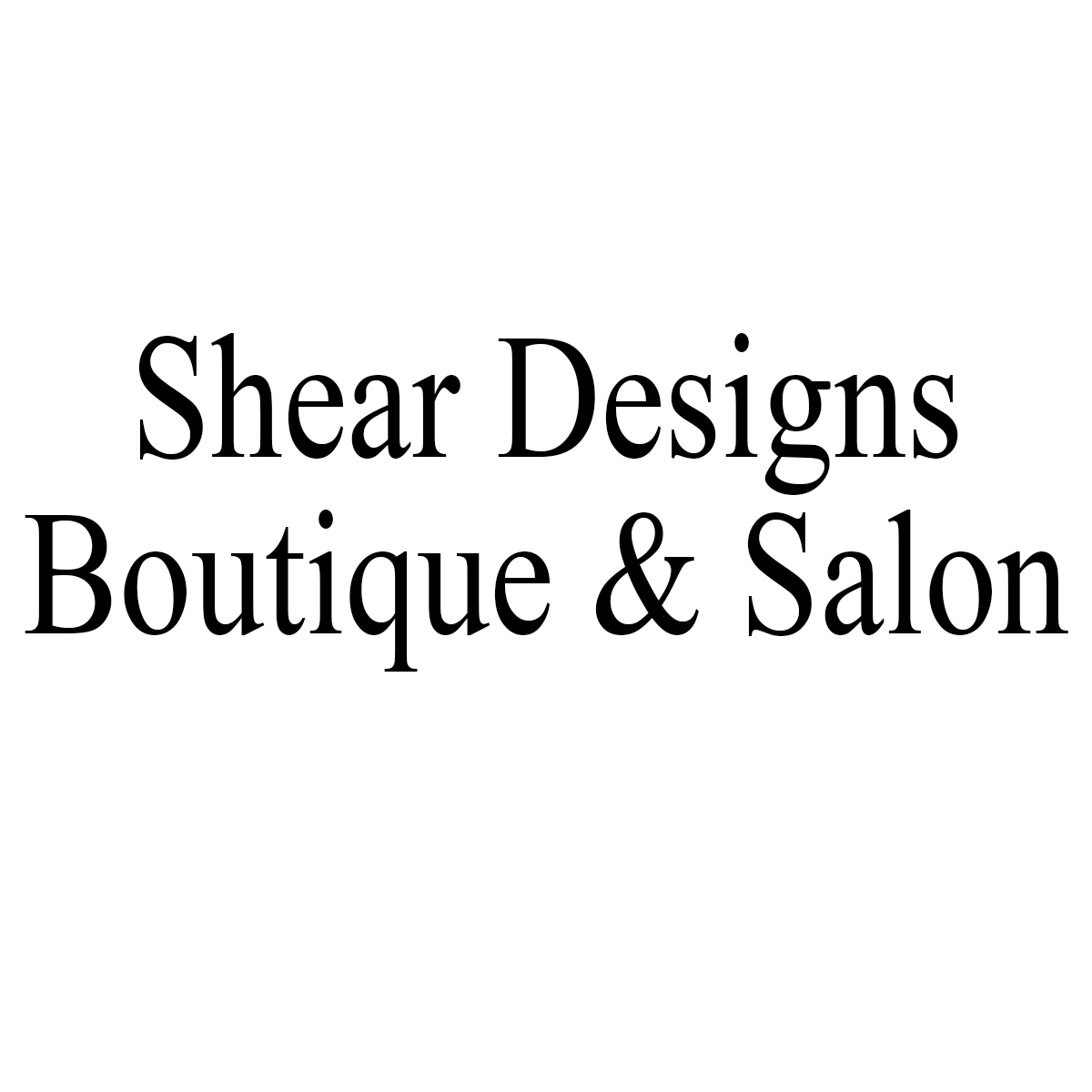 Shear Designs Boutique-Gonzales TX - Logo
