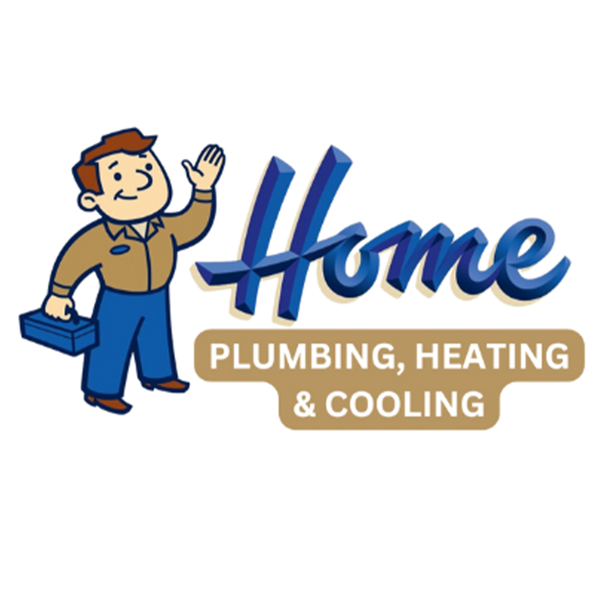 Home Plumbing, Heating and Cooling-Kankakee IL - Logo