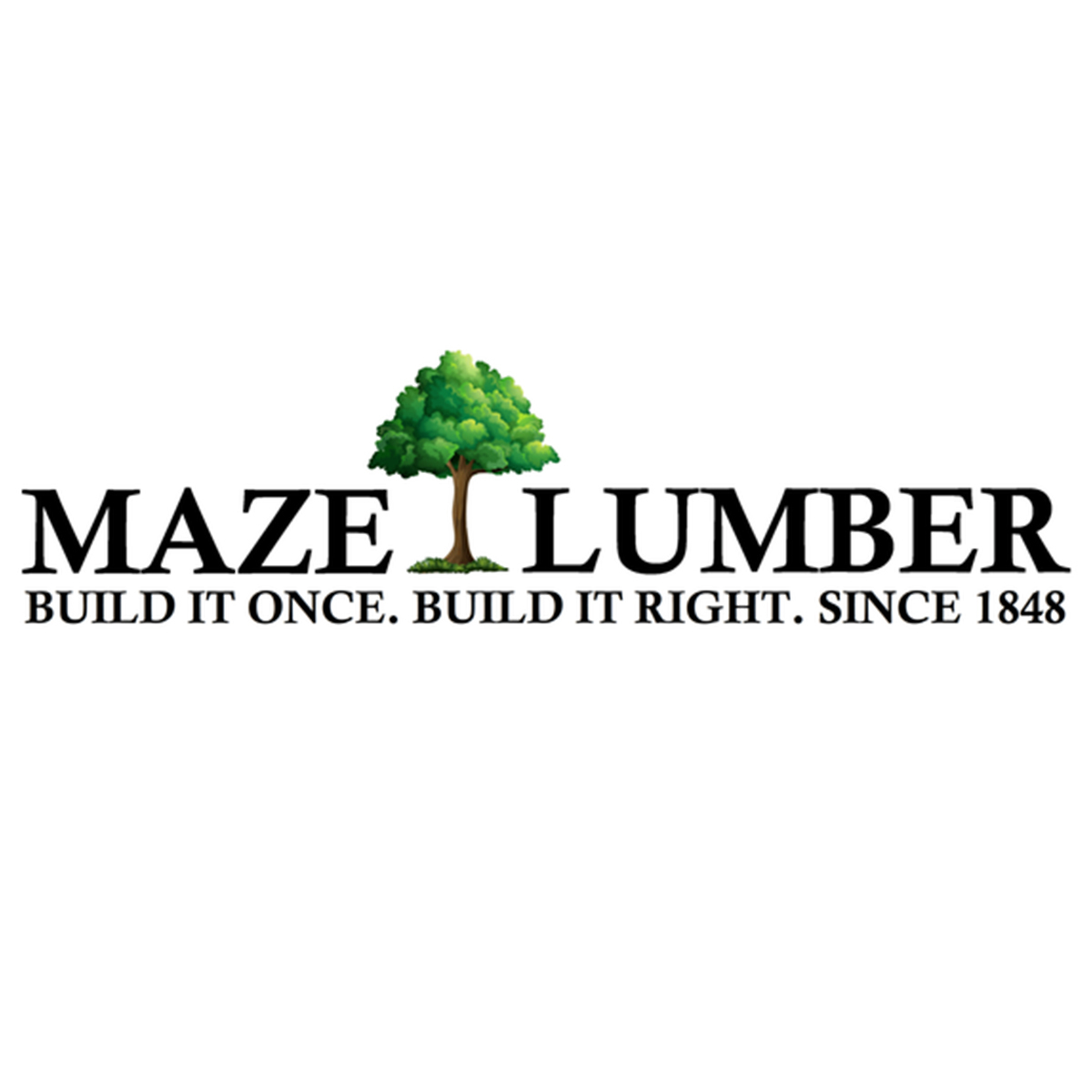 Maze Lumber-Peru IL - Logo