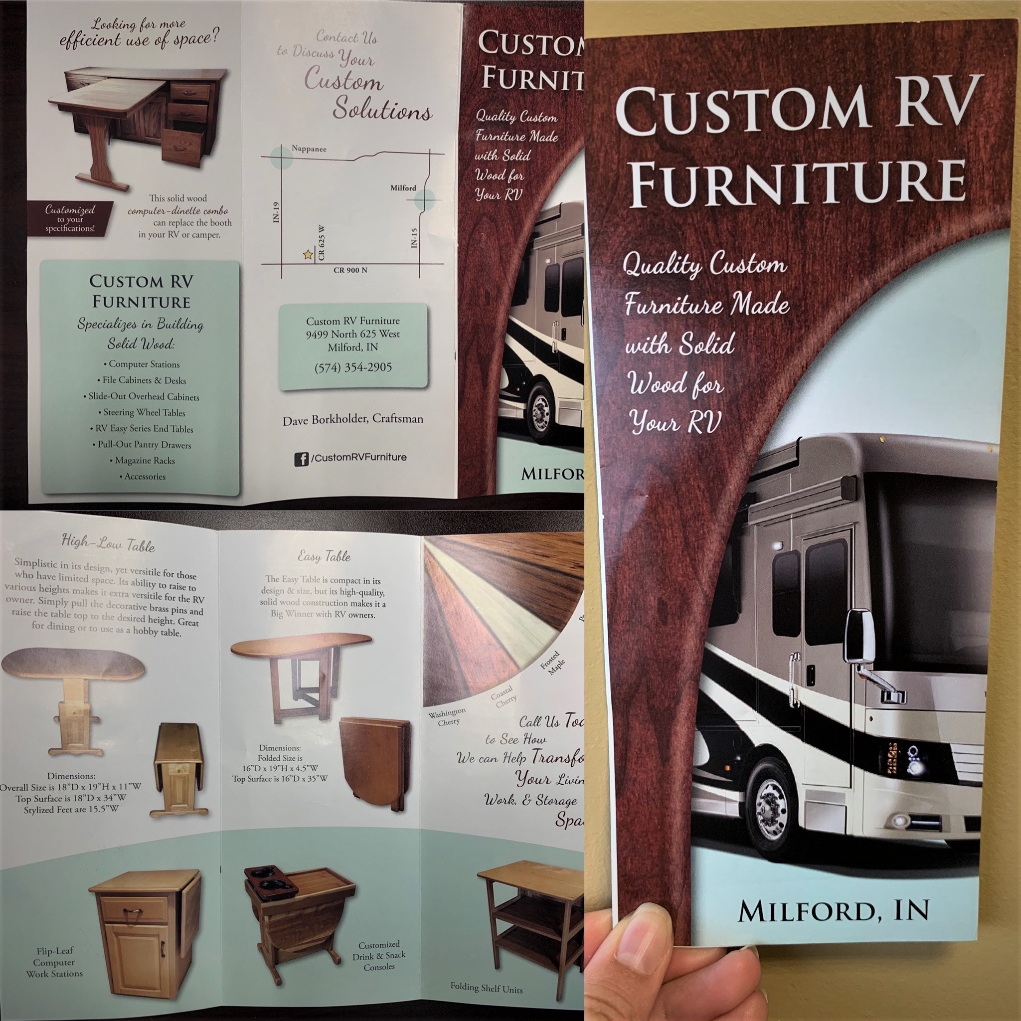 Custom RV Furniture Milford, IN