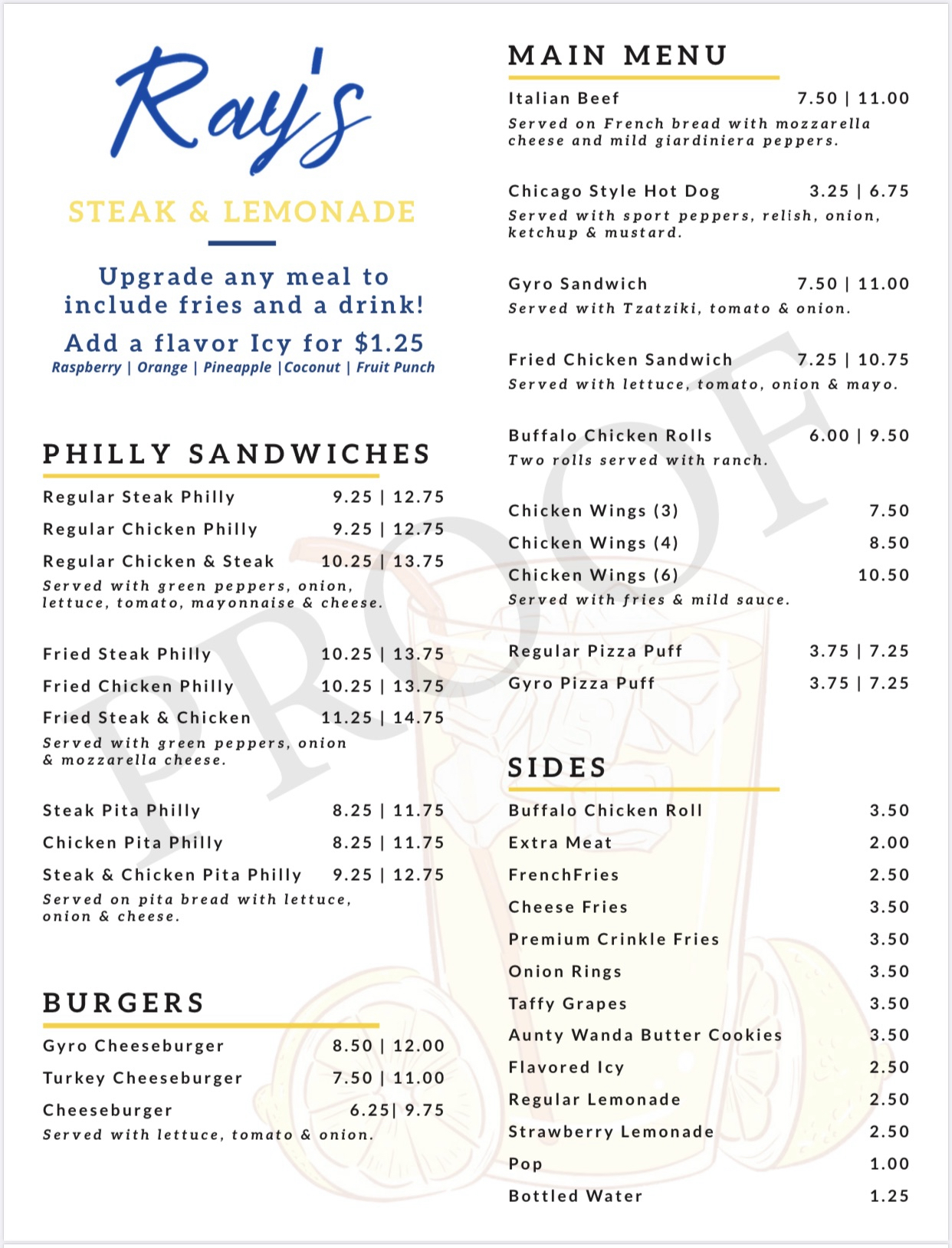 Ray's Steak & Lemonade Normal, IL